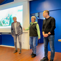 Gisa Lieweris-Amsbeck, Jutta Beese und Sören Reinke (v.l.)